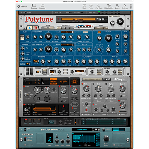 Reason Rack 14 купить vst плагины